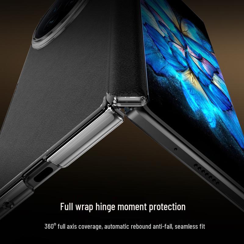 Магнитный кожаный чехол Shangsou для серии Vivo X Fold
