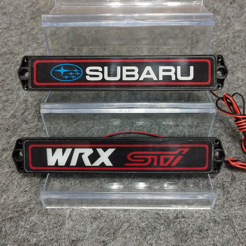 Совместимо с Subaru STI: Светодиодные фары, Огни решетки радиатора, Декоративные логотипы и Универсальные модификации.