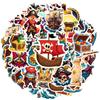35pcs-50pcs Adventure Adventure Stickers Playful Skull Teacher Reward Stickers Stationery Stickers For Guitar Laptop Helmet