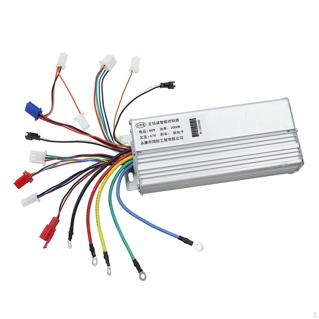 Комплект контроллера, Контроллер двигателя из алюминиевого сплава, Долгий срок службы, Синусоидальный для электрического