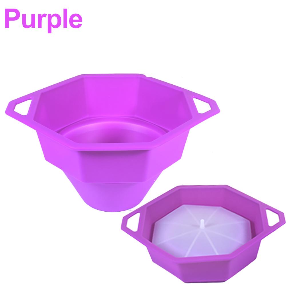 1шт силиконовая миска для попкорна в микроволновой печи, самодельная попкорница с крышкой, миска для попкорна, самодельные цветные кухонные принадлежности для выпечки большой емкости