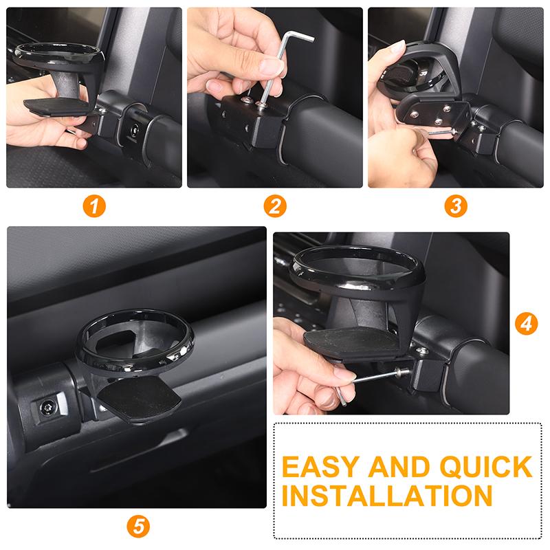 For Haval H9 2025-2025 Car Co-pilot Instrument Panel Expansion Cup Holder High Quality Modified Car Interior Accessories