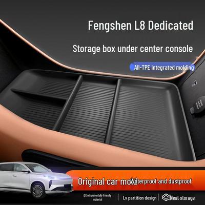 Консольный ящик для хранения Fengshen L8: Органайзер и декоративные аксессуары для подлокотника для 25 моделей автомобилей
