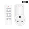 RF 433mhz Smart Socket Wireless Remote Control Outlet Adaptor Wall Electrical Switch Home Lamp EU UK US FR Plug For Smart Home