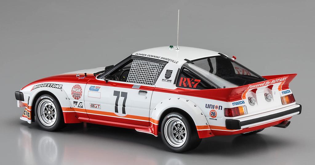 Hasegawa Mazda Savanna 1979 Daytona CAR Plastic Model Kit 20587 1/24 RX-7 (SA22C) No.77