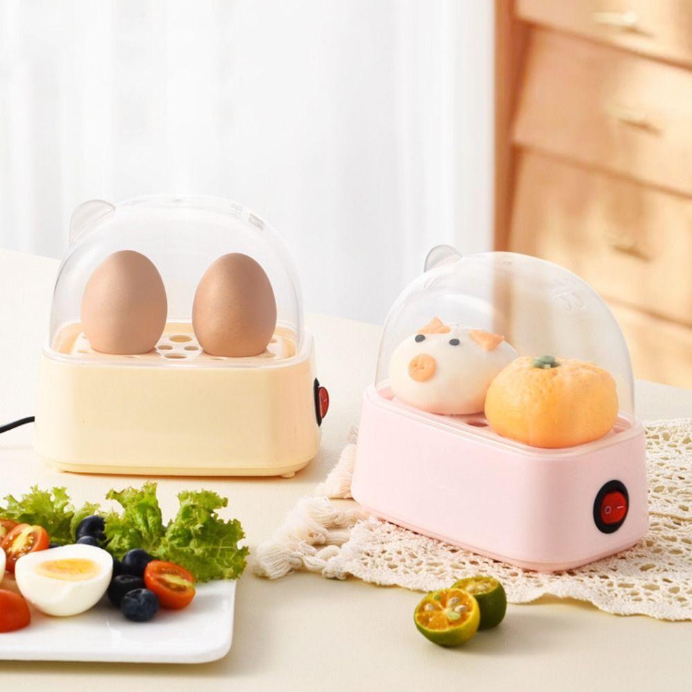 Auto-Off Electric Eggs Boiler Rapid Egg Heater Cooking Machine Egg Cooker Milk