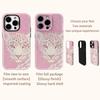 Розовый ЛеопардДля Магнитного Чехла для Телефона для IPhone 17 16 15 14 13 Pro Max Plus Однослойный Двухслойный Прочный Чехол