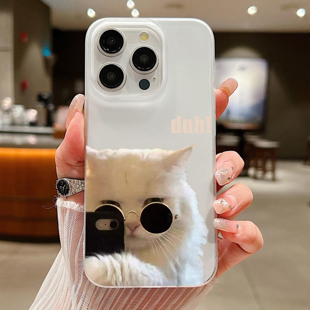 Mobile Phone Cases for iPhone 11 13 15 Pro Max 12 14 Pro Max Case iPhone 16 15 Plus 13 Pro 12 Frosted Texture Painted Cartoon Flowers