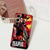 Чехол для телефона Red Dead R-Redemption Для Samsung S 24 Fe 25 Ultra Plus 20 Lite 21 30 22 23 24 22 Ultra 5G Fundas