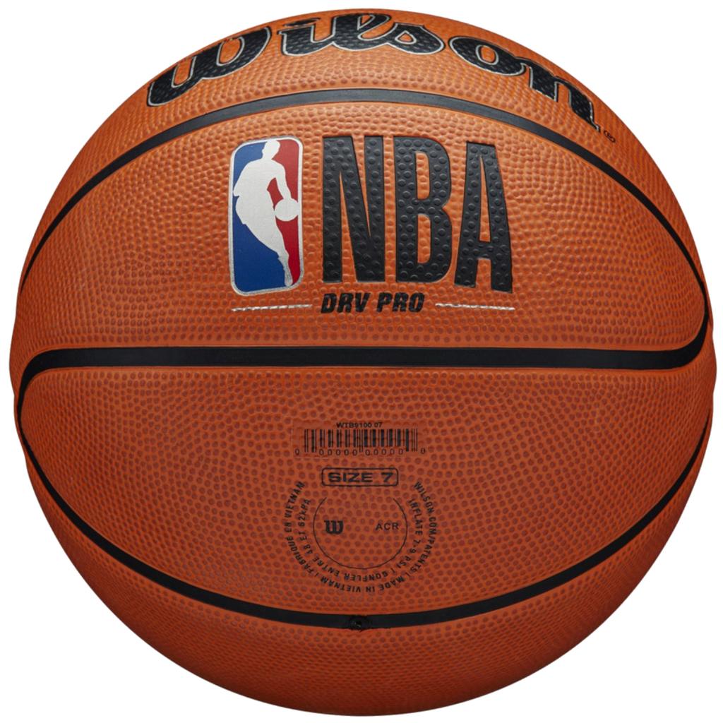 Wilson Мяч баскетбольный NBA DRV Pro, оранжевый, унисекс