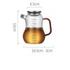 Glass Oil Pot Leak-proof Oil Bottle with Scale Kitchen Cooking Tool Vinegar Soy Sauce Bottle Gravy Boat