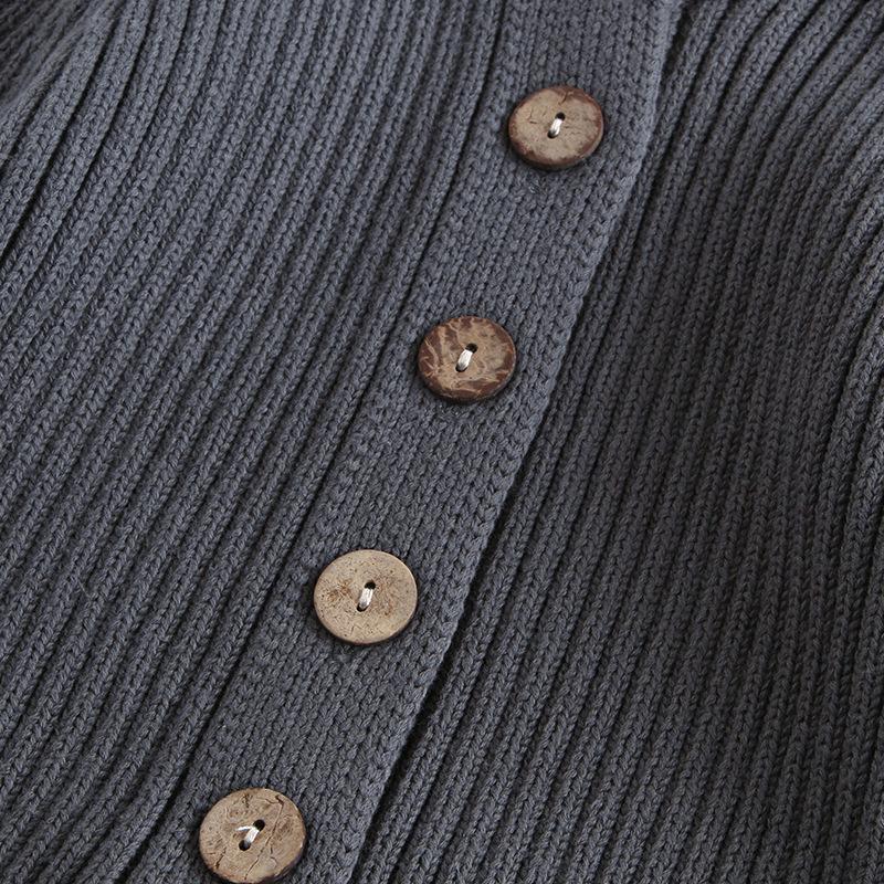 Korean Baby Jumpsuit: Solid Color Knitted Romper for Autumn and Winter