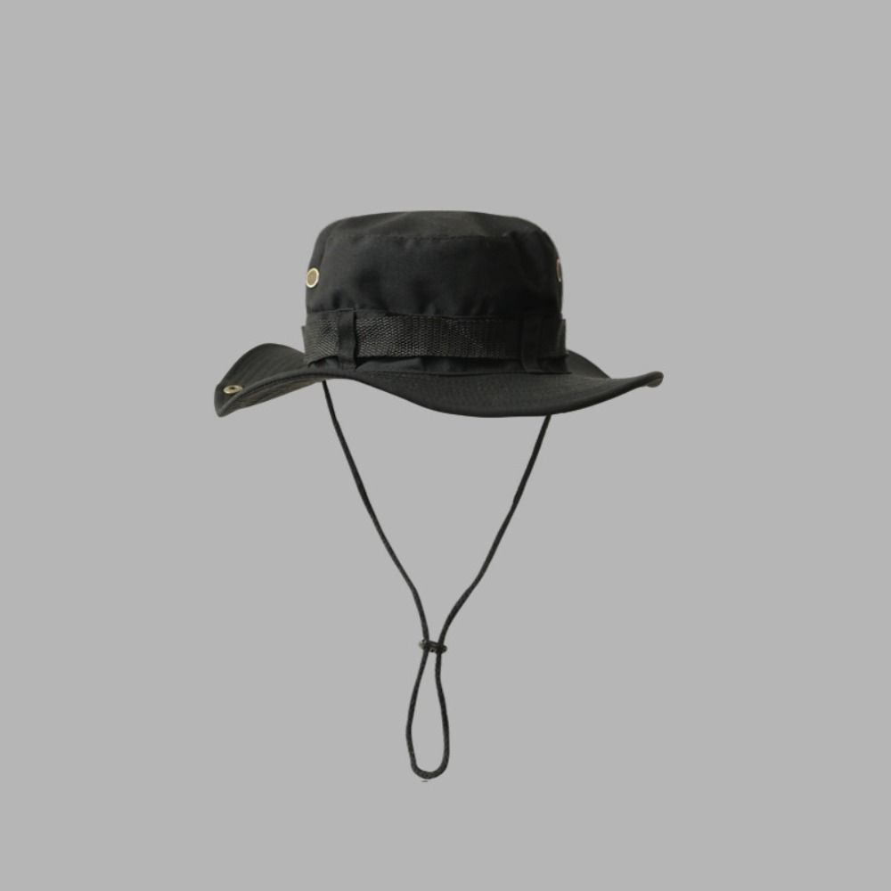 Полиэстеровая большая шляпа от солнца с карнизами, широкополая шляпа-ведро, однотонные шляпы от солнца для отдыха на пляже