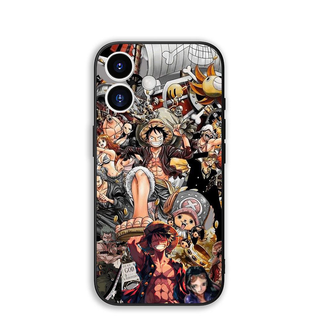 for Motorola Moto G86 G57 G67 G24 G15 G54 Power G13 G14 G34 G35 G45 G53 G55 G75 G72 Case One Pieces Trafalgar D Water Law Luffy