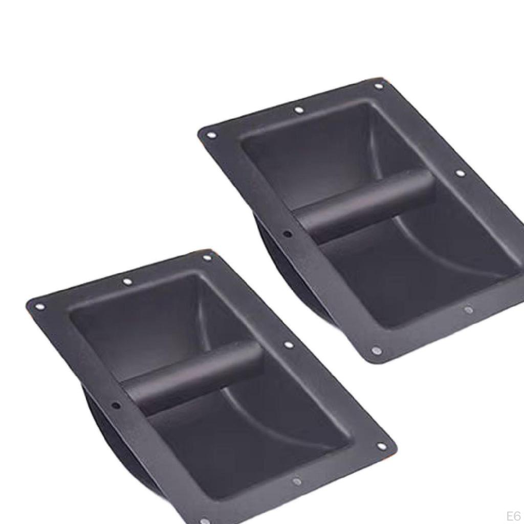 2 шт. Ручки для шкафа динамика, прочные принадлежности, боковая ручка, легкая загрузка