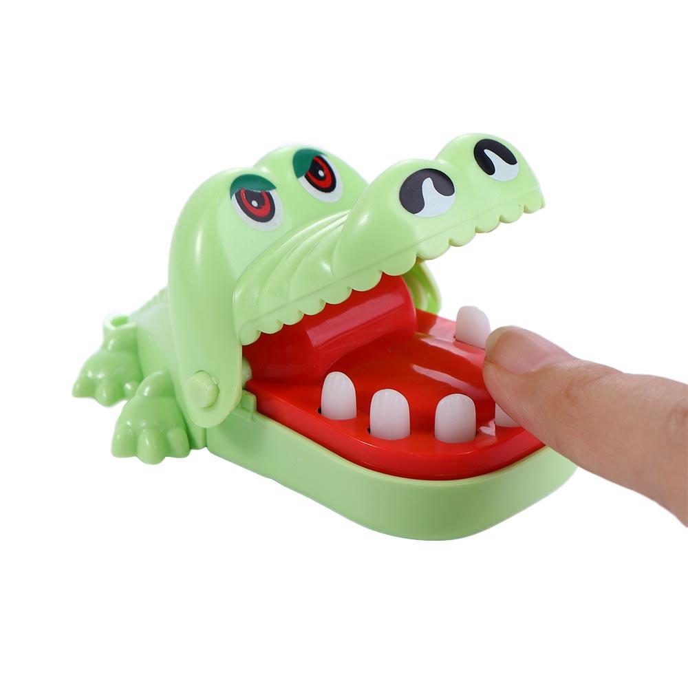 Dentist Mini Biting Hand Alligator Bite Finger Game Crocodile Toys Crocodile Mouth Gags Toy