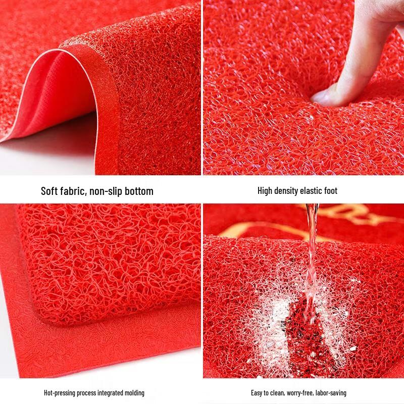 Star Maker Welcome Loop Pile PVC Entrance Mat
