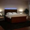 Maison Exclusive - Sommier à lattes de lit avec matelas Rose 200x200 cm Velours