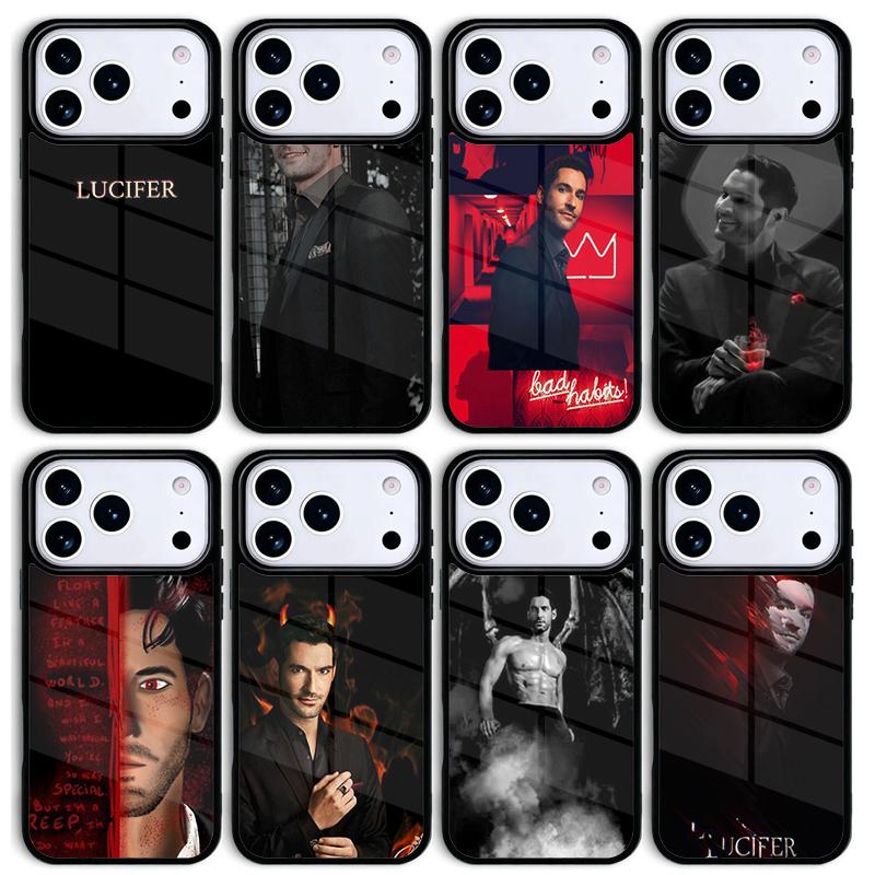 American TV Lucifer Mobile Phone Case for IPhone 17 AIR 16pro Max 15 14 13 12 11 Bumper Cover