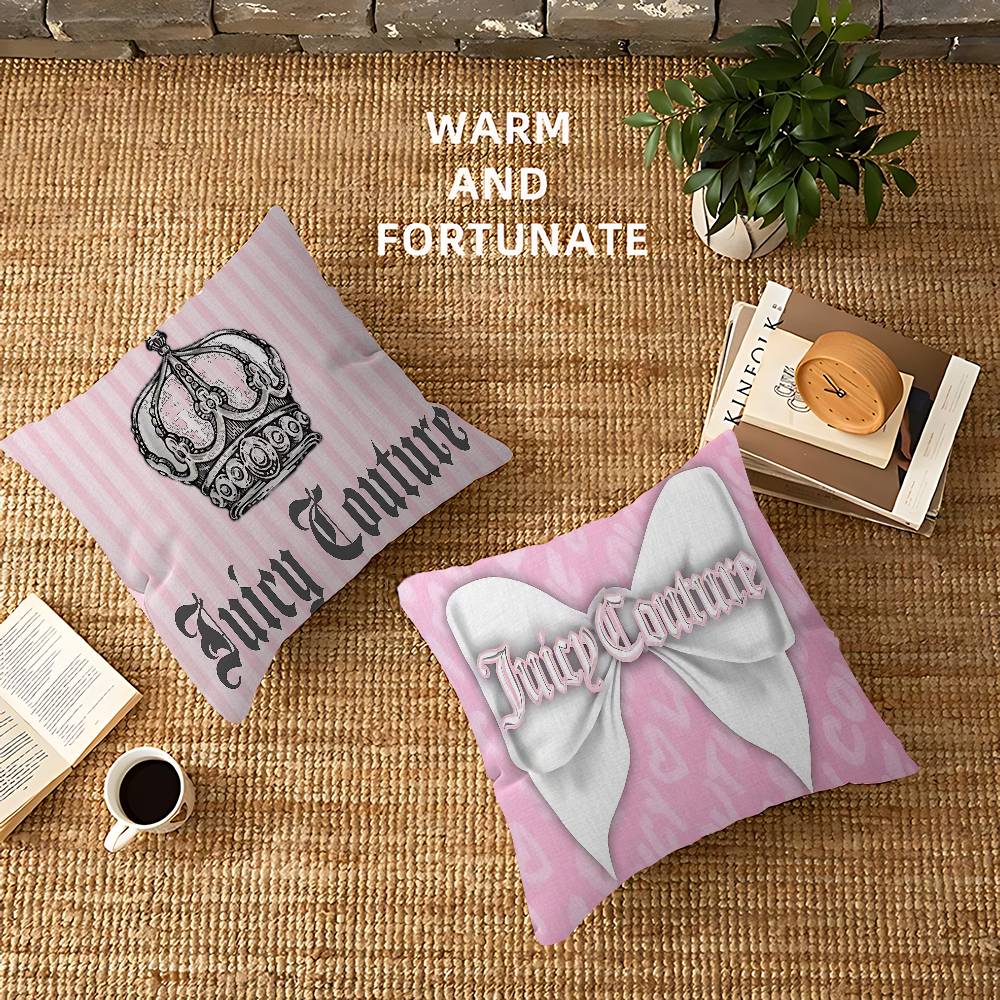 Парфюмы J-Juicy C-CoutureS-S Офисная наволочка-подушка Чехол на автомобильную подушку45X45СМ Наволочка для поясничной подушки Наволочка для диванной подушки