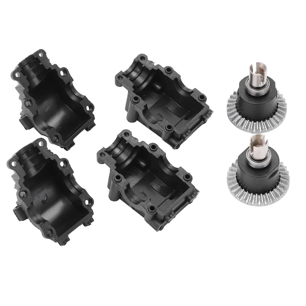 2pcs RC Gearbox Housing Differential Gear Kit for WL 114 144001 144010 Remote Control Car
