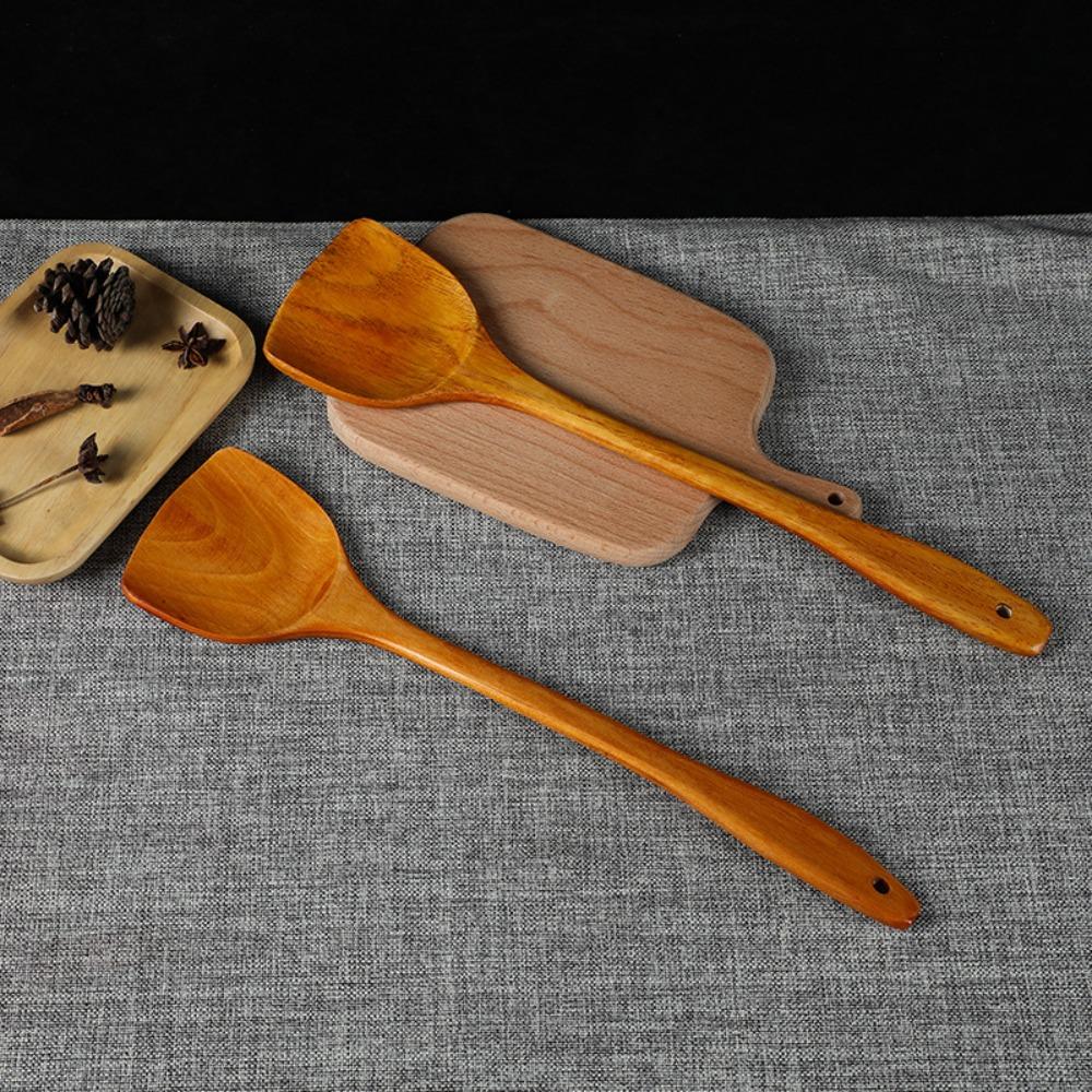 Bamboo Wooden Shovel Wooden Cooking Spatula Cookware Home Kitchen