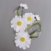 Daisy Clothing Applique Elegant Clothes Patches Flower Embroidered Patches  Sewing