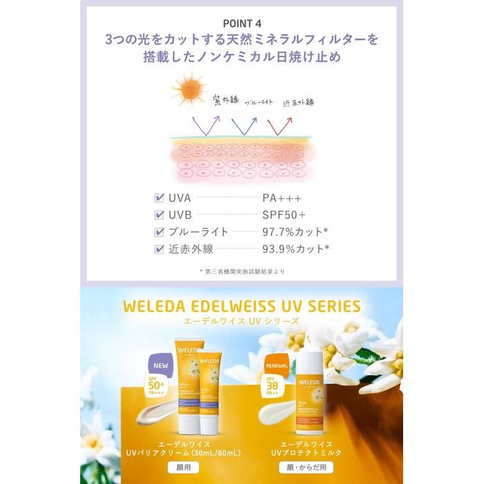 Weleda Эдельвейс Защитный крем от УФ-излучения 60 мл SPF50+ PA+++