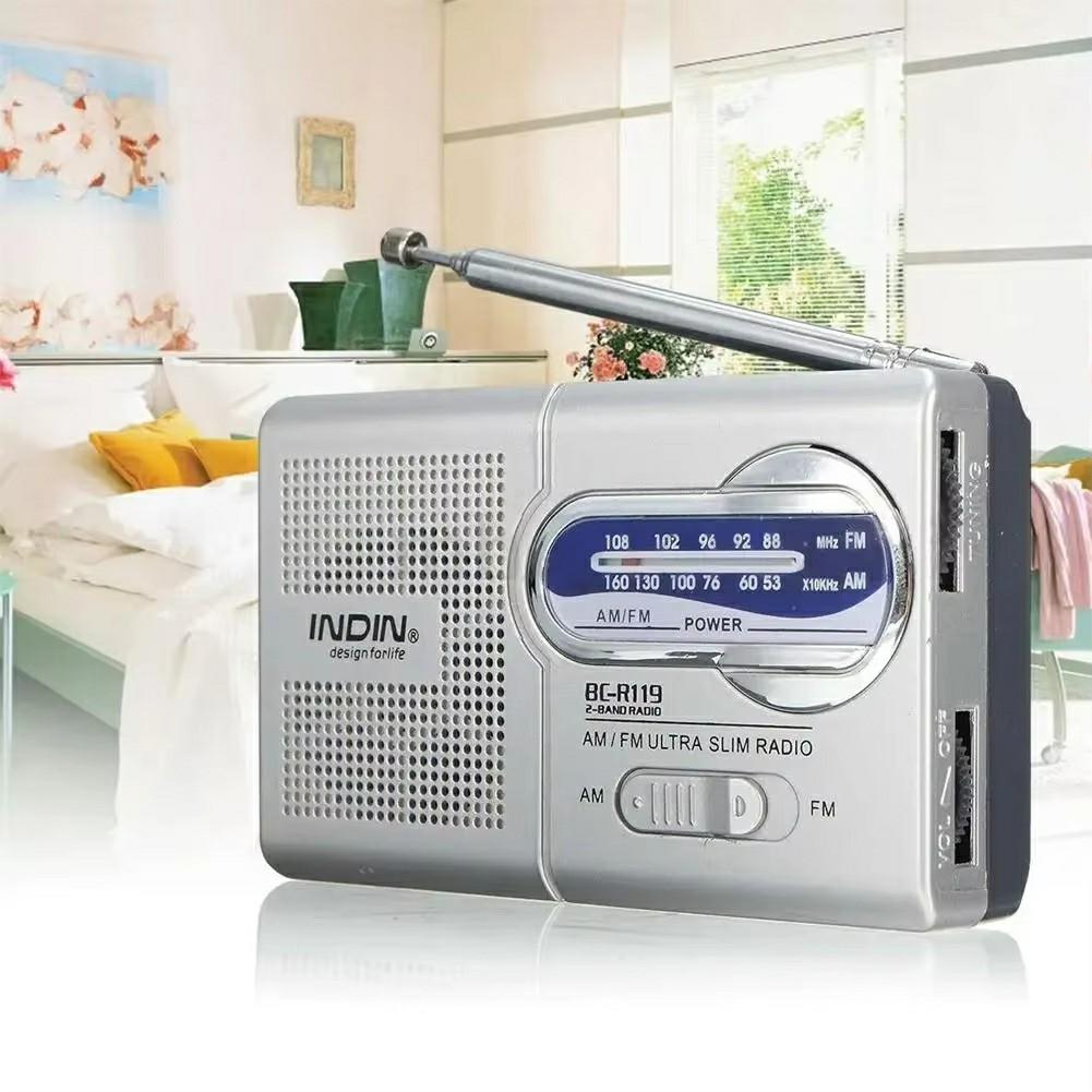 Радио AM FM на батарейках Портативное радио Лучший прием Самое долговечное Для чрезвычайных ситуаций Ураган Бег Ходьба Дом