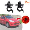 2PCS New Hood Bonnet Rod Support Prop Clip Stay Clamp Holder 792834 For Vauxhall Opel Vivaro X83 2001 - 2014 Fastener Retainer