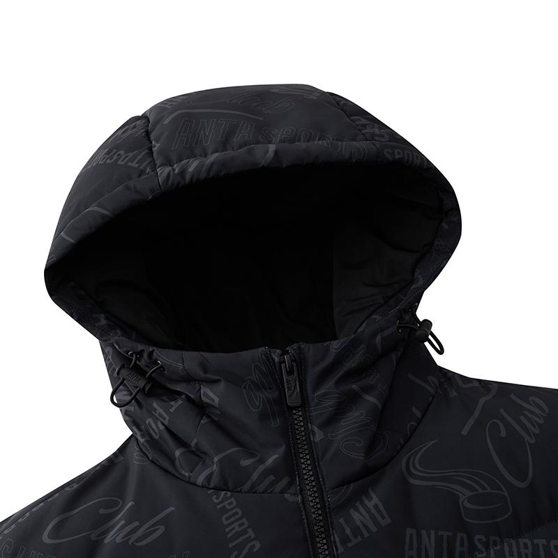 Anta Серия Lifestyle Спорт Ретро Принт Мода Повседневный Теплый Свободный Короткий Пуховик Мужская Куртка 152548911-2