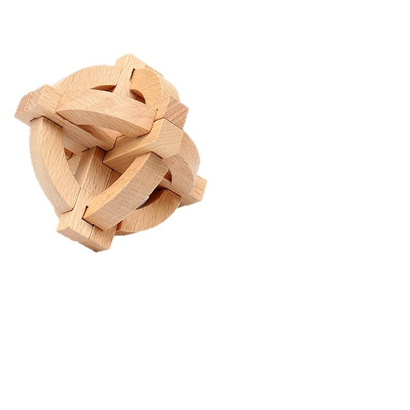 Детская деревянная головоломка «Замок Конгмина» - Игрушка для развития интеллекта для всех возрастов