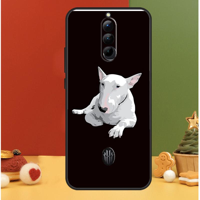 Чехол для собаки Английский Бультерьер для ZTE Nubia Red Magic 8 8S Pro Plus RedMagic 9 Pro Plus 5G 5S 6R 6 7 6S 7S Pro