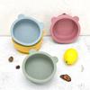 Baby Silicone Feeding Bowl Cute Lion Shape Tableware Waterproof Non-Slip Silicone Dishes