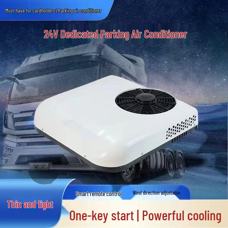 Smart Top-Mounted Inverter Air Conditioner for 12V/24V RVs and Light Trucks