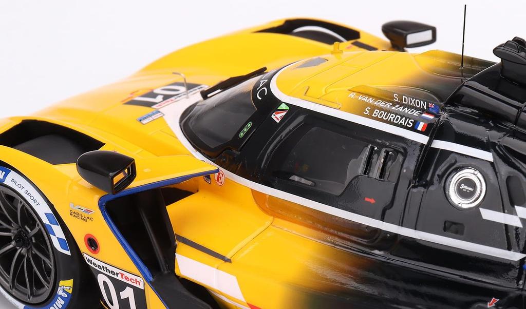 МАКСИМАЛЬНАЯ СКОРОСТЬ Cadillac GTP IMSA 24 часа Дайтоны 3-е место Автомобиль 2023 Chip Ganassi Racing 1/18 V-LMDh #01 (Готовая модель)