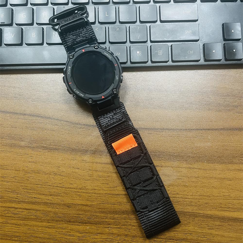 Красочный нейлоновый ремешок для Huami Amazfit T-rex 2, ремешок-петля для Huami Amazfit Trex/Trex Pro/Trex Ultra, сменный браслет, браслет с тираннозавром