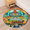 Octonauts Printed Round Rug Carpet Chair Rug Area Rug Entryway Doormats,for Office Chair Living Room Bedroom Kitchen Room.