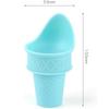 Новые 4 шт. Высококачественные многоразовые мини-ложки для мороженого в виде рожка для вечеринки по случаю дня рождения