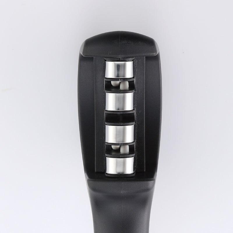 3-уровневая точилка Ручная точилка для ножей Точилка для кухонных ножей с нескользящим основанием