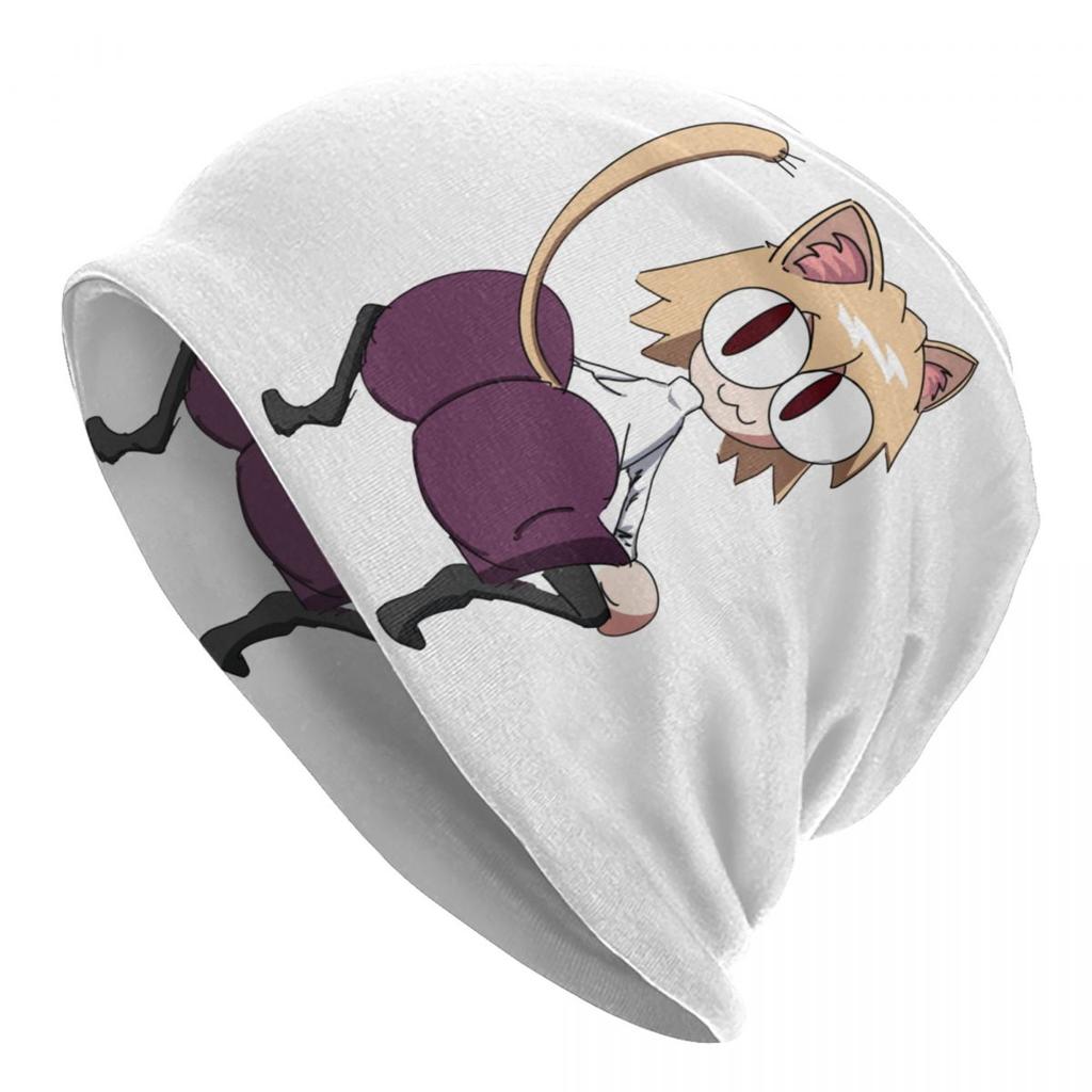 Аниме кошка девушка Neco Arc капот шляпа вязаные шапки унисекс женские крутые унисекс взрослые теплые зимние шапки Skullies шапка