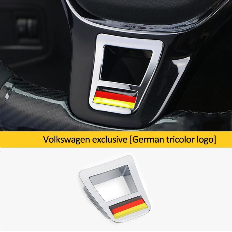 Для VOLKSWAGEN VW Автомобильный Руль Декоративная Отметка Модификация Аксессуары Подходят Для VW GTI RLine R Golf Tiguan 5 La