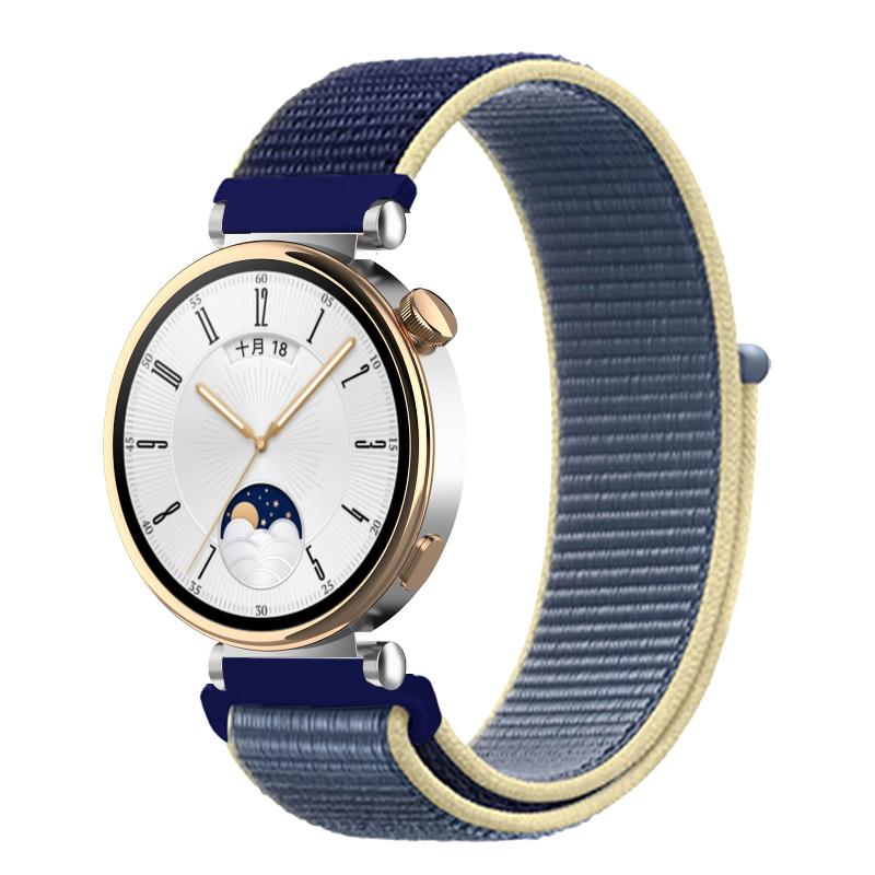 18мм 20мм 22мм Нейлоновый петлевой ремешок Для Huawei Watch GT5 Pro 42мм GT5/4 41мм браслет наручный ремешок Huawei Watch GT5/4/3/2 Pro 46мм Ремень