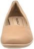 Picajilly Women's 4cm Wedge Pumps, Cappuccino, Sizes 23.5cm-24.0cm, 7890763169099