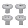 4PCS 40mm Dishwasher Wheel Replacement PP Dishwasher Lower Rack Wheel for AEG Favorit