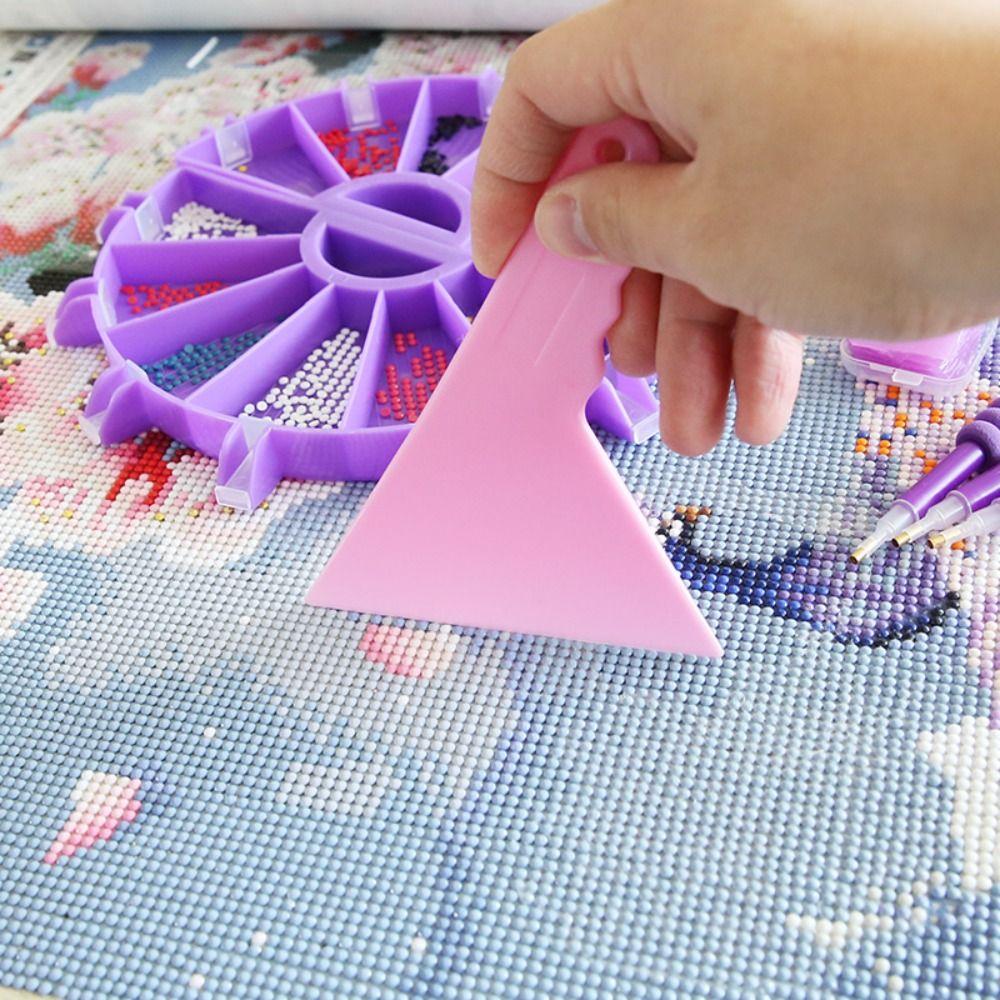 Glue Clay Beading Plates Diamond Painting Tray Kits Cross Stitch Tools Diamond Painting Pen