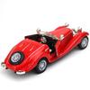 1/28 Alloy Vintage Car Retro 500K Car Model Static Collection Gift Cake Ornaments