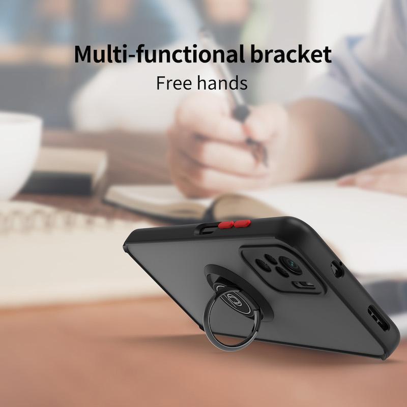 Роскошный металлический чехол-держатель для кольца для Xiaomi Redmi Note 10 Pro Poco X3 9 9s 11 8 8T 10s M3 11T Pro Max 9A 9C Mi 9T 10T Litet Cover