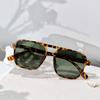 Большие квадратные очки мужские двухлучевые ретро-солнцезащитные очки женские поляризованные солнцезащитные очки мужские