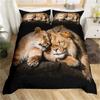 Горячая Распродажа Комплекты Постельного Белья с Львом Аниме Клинок Рассекающий Демонов Покрывало для Подростков Девочек Мультяшный Двуспальный Односпальный Квинсайз Кингсайз Полный Комплект Пододеяльника